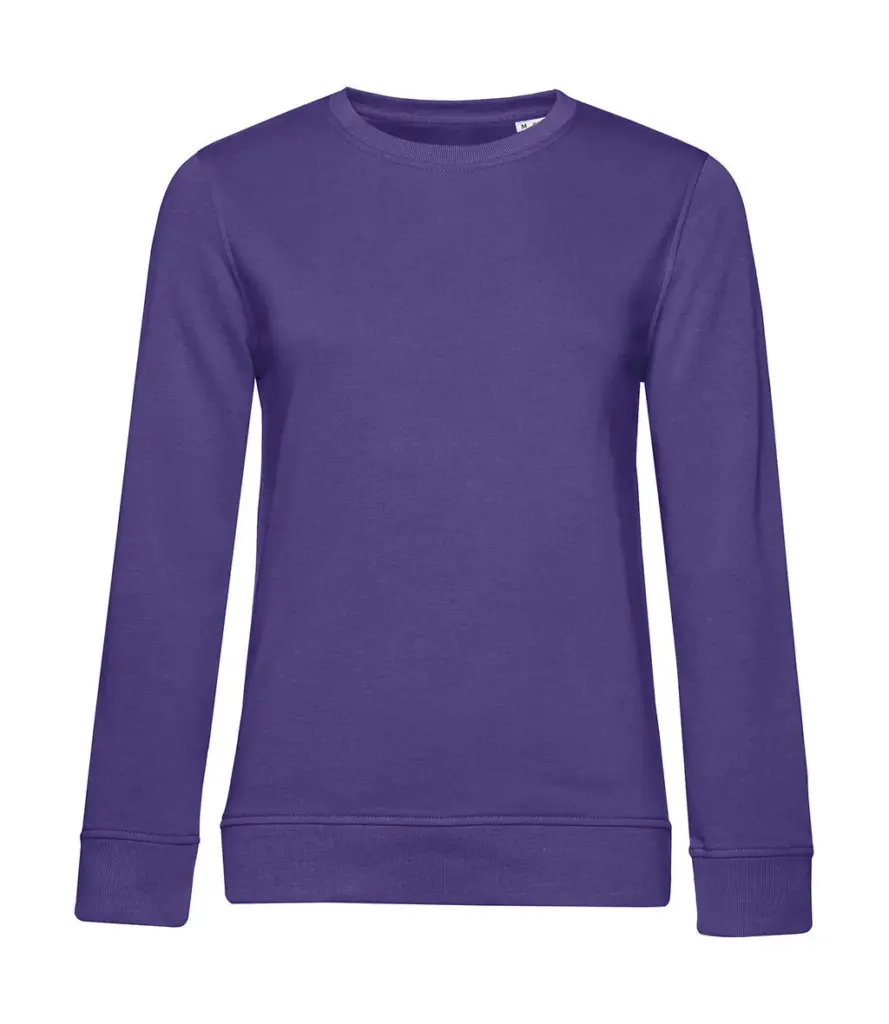 22942 - Crew Neck /women French Terry, radiant purple — productfoto 10