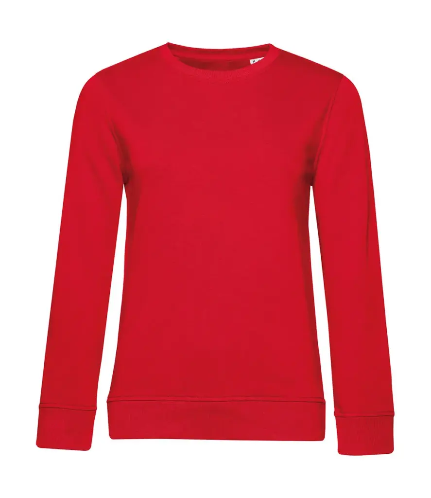 22942 - Crew Neck /women French Terry, red — productfoto 11
