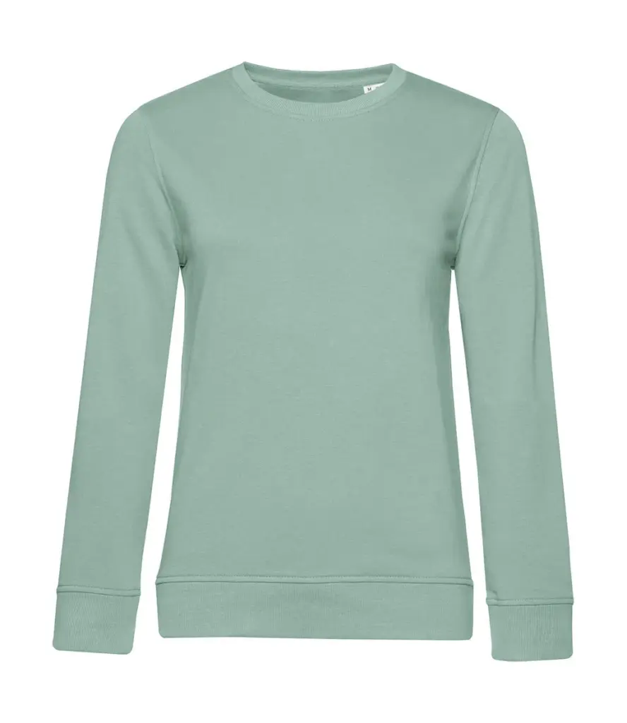 22942 - Crew Neck /women French Terry, sage — productfoto 18
