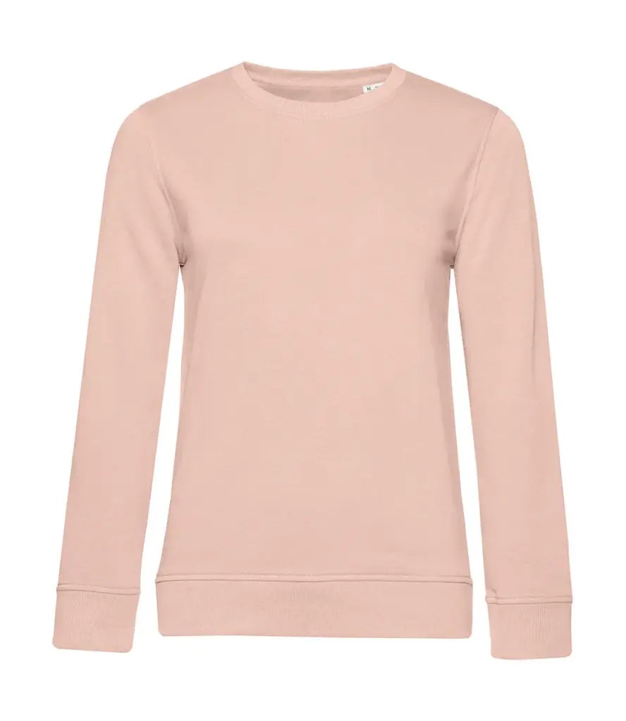 22942 - Crew Neck /women French Terry, soft rose — productfoto 14