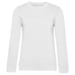 22942 - Crew Neck /women French Terry, white
