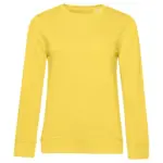 22942 - Crew Neck /women French Terry, yellow fizz — productfoto 20