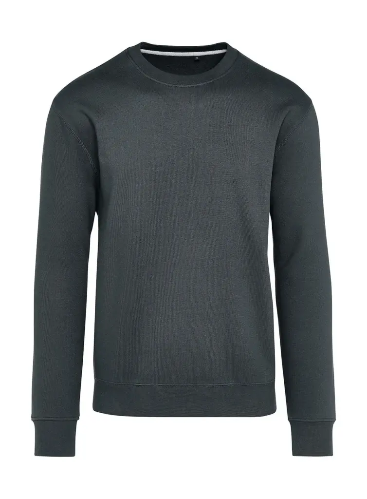 230_52_130_f-2023_02jpg - Hidalgo-werbeartikel 23052 - Signature Tagless Crew Neck Sweatshirt Unisex, charcoal — productfoto 3