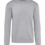 230_52_719_f-2023_02jpg - Hidalgo-werbeartikel 23052 - Signature Tagless Crew Neck Sweatshirt Unisex, light oxford — productfoto 9