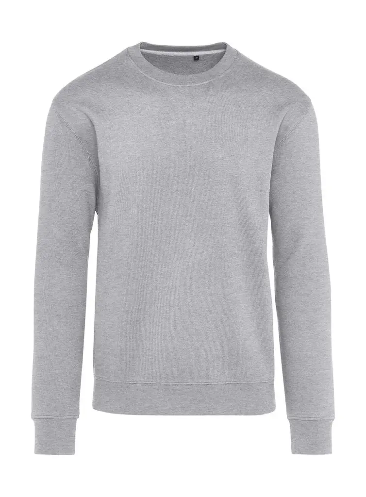 230_52_719_f-2023_02jpg - Hidalgo-werbeartikel 23052 - Signature Tagless Crew Neck Sweatshirt Unisex, light oxford — productfoto 9