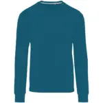 230_52_525_f-2024_02jpg - Hidalgo-werbeartikel 23052 - Signature Tagless Crew Neck Sweatshirt Unisex, petrol — productfoto 7