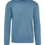 23052 - Signature Tagless Crew Neck Sweatshirt Unisex, steel blue — productfoto 5