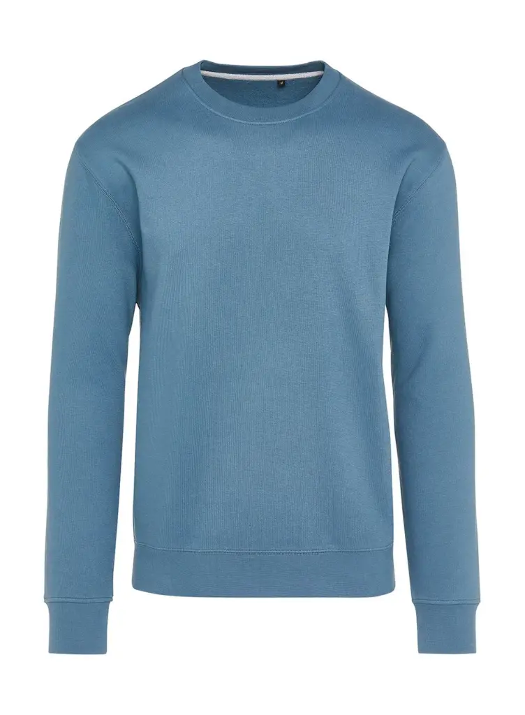 230_52_207_f-2023_02jpg - Hidalgo-werbeartikel 23052 - Signature Tagless Crew Neck Sweatshirt Unisex, steel blue — productfoto 5
