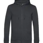 23242 - Inspire Zipped Hood, asphalt — productfoto 4
