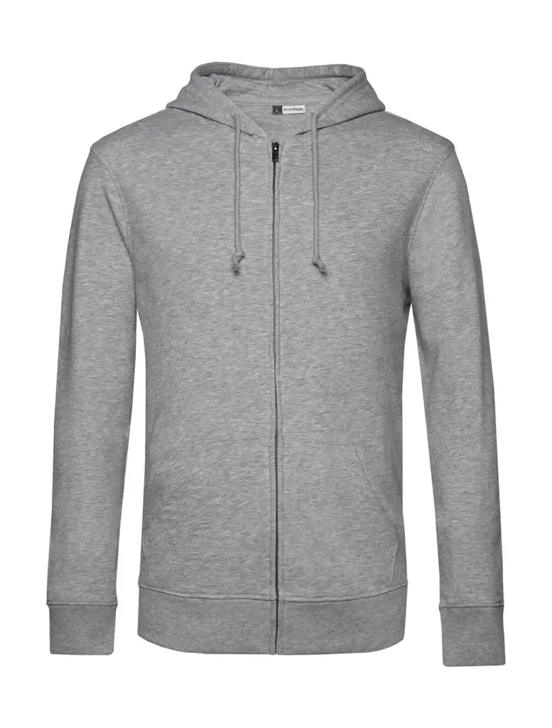 232_42_123_f-2020_01jpg - Hidalgo-werbeartikel 23242 - Inspire Zipped Hood, heather grey — productfoto 5