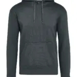 23252 - Signature Tagless Hooded Sweatshirt Unisex, charcoal — productfoto 3