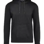 23252 - Signature Tagless Hooded Sweatshirt Unisex, dark black — productfoto 2