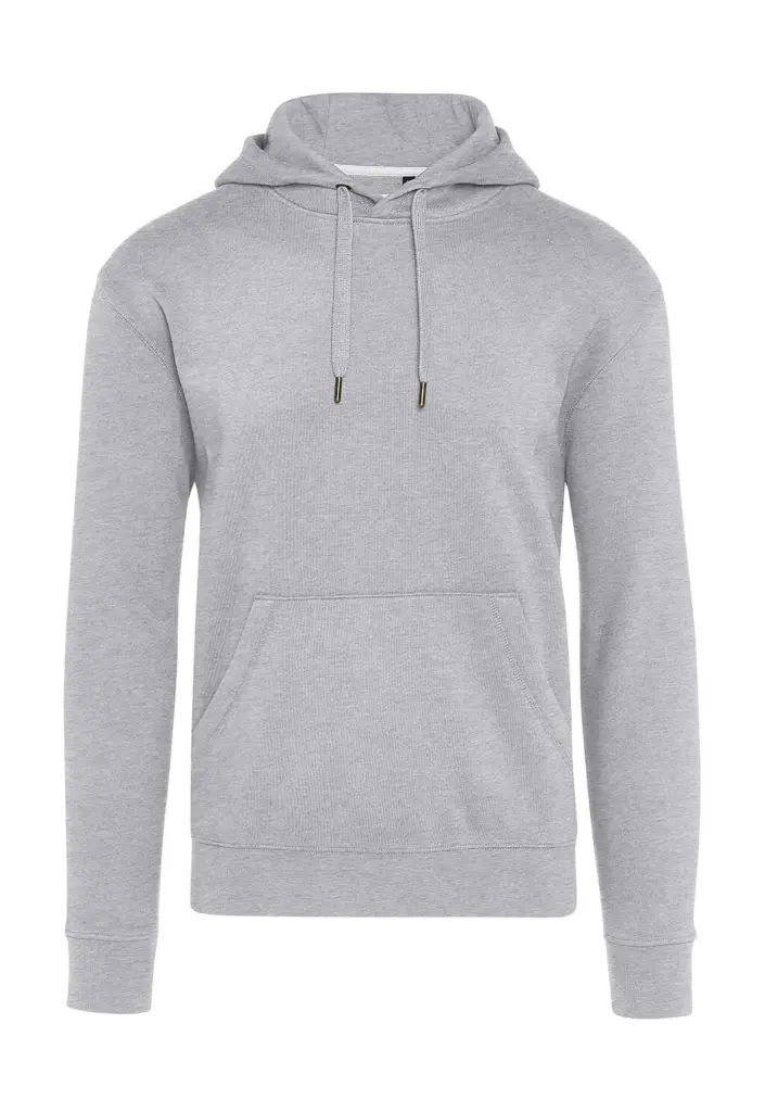 23252 - Signature Tagless Hooded Sweatshirt Unisex, light oxford — productfoto 9