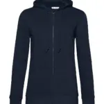 233_42_207_f-2020_01jpg - Hidalgo-werbeartikel 23342 - Zipped Hooded /women, navy blue — productfoto 7