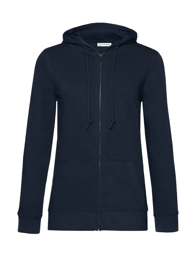 233_42_207_f-2020_01jpg - Hidalgo-werbeartikel 23342 - Zipped Hooded /women, navy blue — productfoto 7