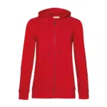 233_42_400_f-2020_01jpg - Hidalgo-werbeartikel 23342 - Zipped Hooded /women, red — productfoto 9
