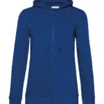 233_42_300_f-2020_01jpg - Hidalgo-werbeartikel 23342 - Zipped Hooded /women, royal — productfoto 8