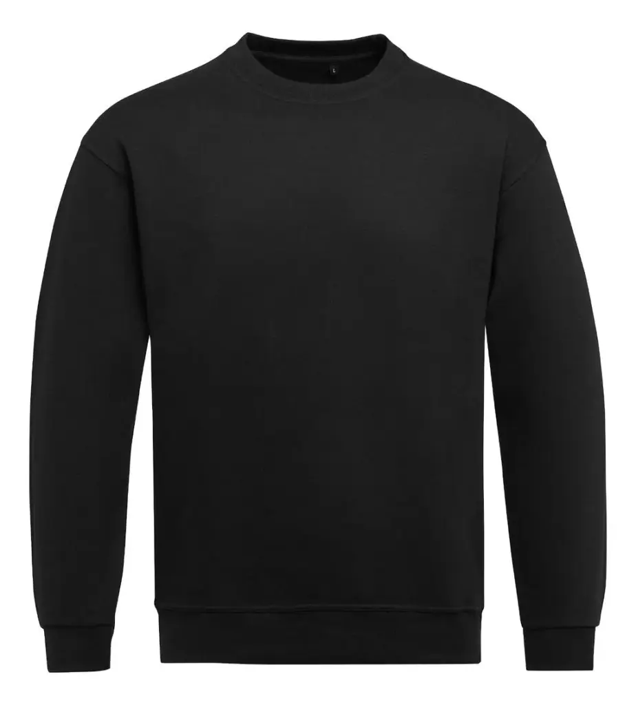23552 - Unisex Crew Sweat, black — productfoto 2