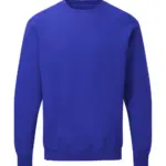 23752 - Raglan Sweatshirt Men, royal blue — productfoto 3