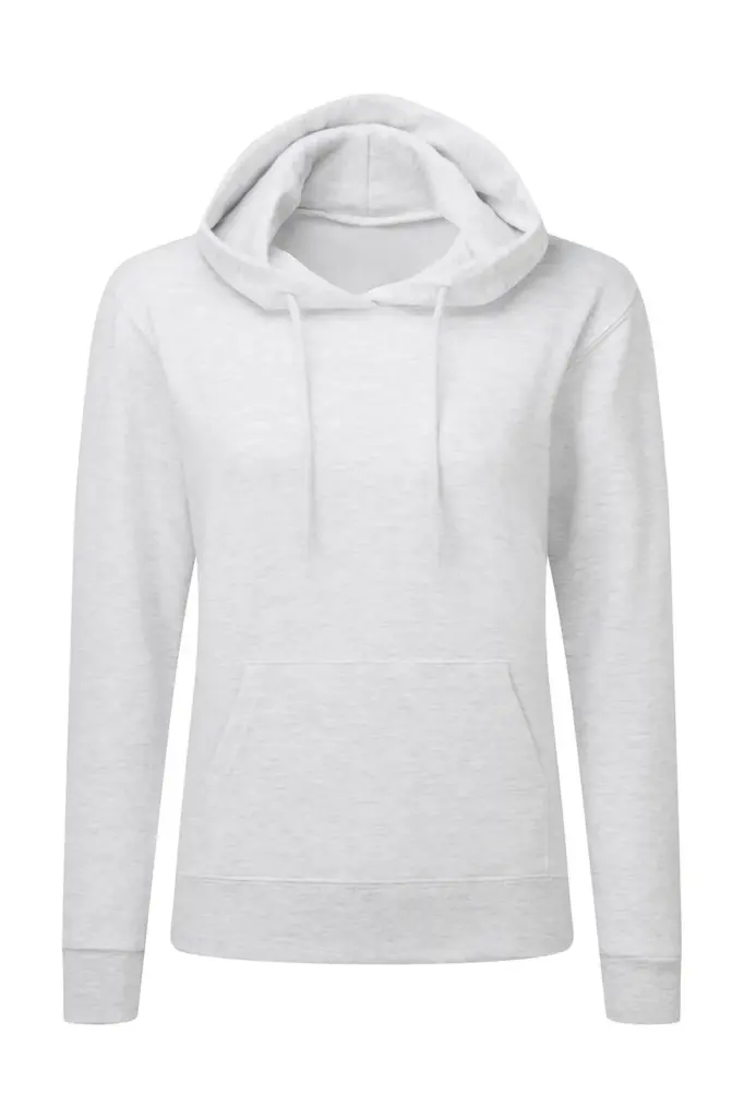 24952 - Hooded Sweatshirt Women, ash grey — productfoto 11