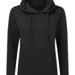 24952 - Hooded Sweatshirt Women, black — productfoto 3