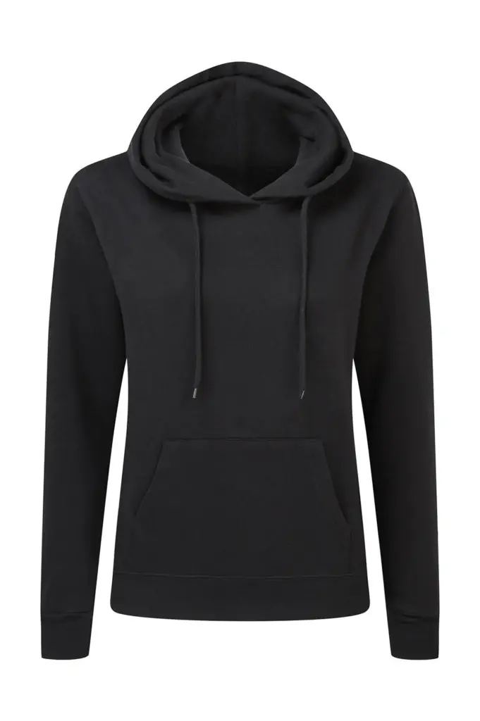 24952 - Hooded Sweatshirt Women, black — productfoto 3
