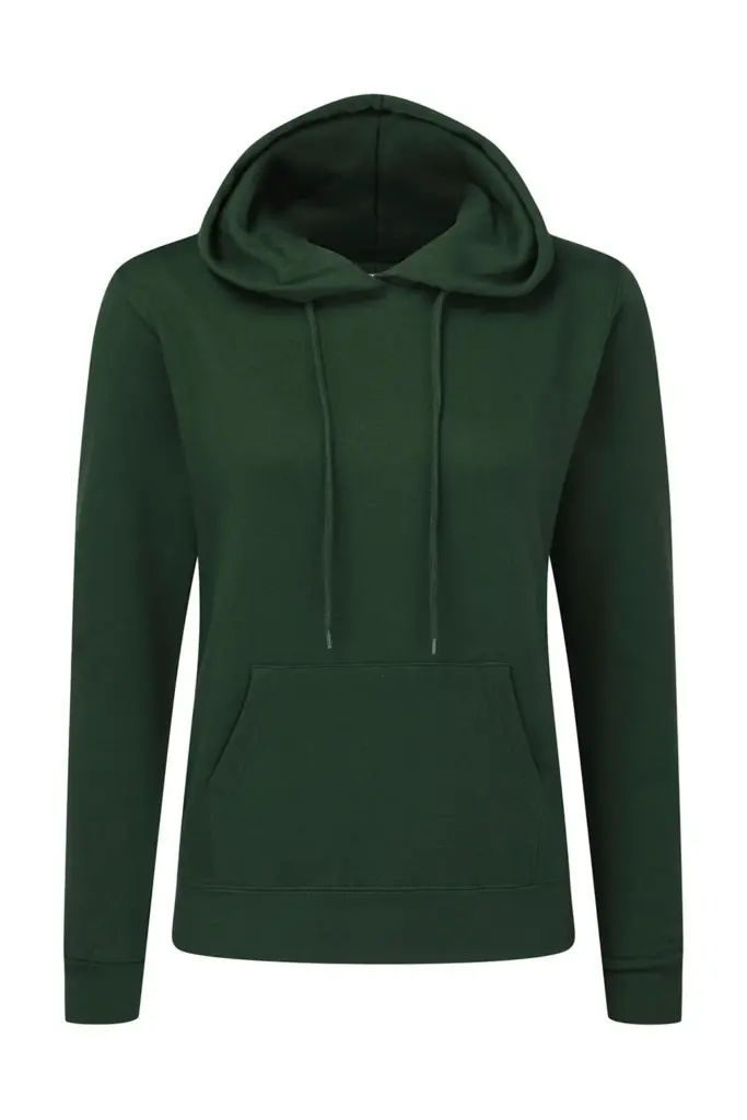 24952 - Hooded Sweatshirt Women, bottle green — productfoto 10
