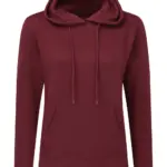 24952 - Hooded Sweatshirt Women, burgundy — productfoto 9
