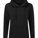 24952 - Hooded Sweatshirt Women, dark black — productfoto 4