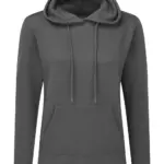 24952 - Hooded Sweatshirt Women, grey — productfoto 5
