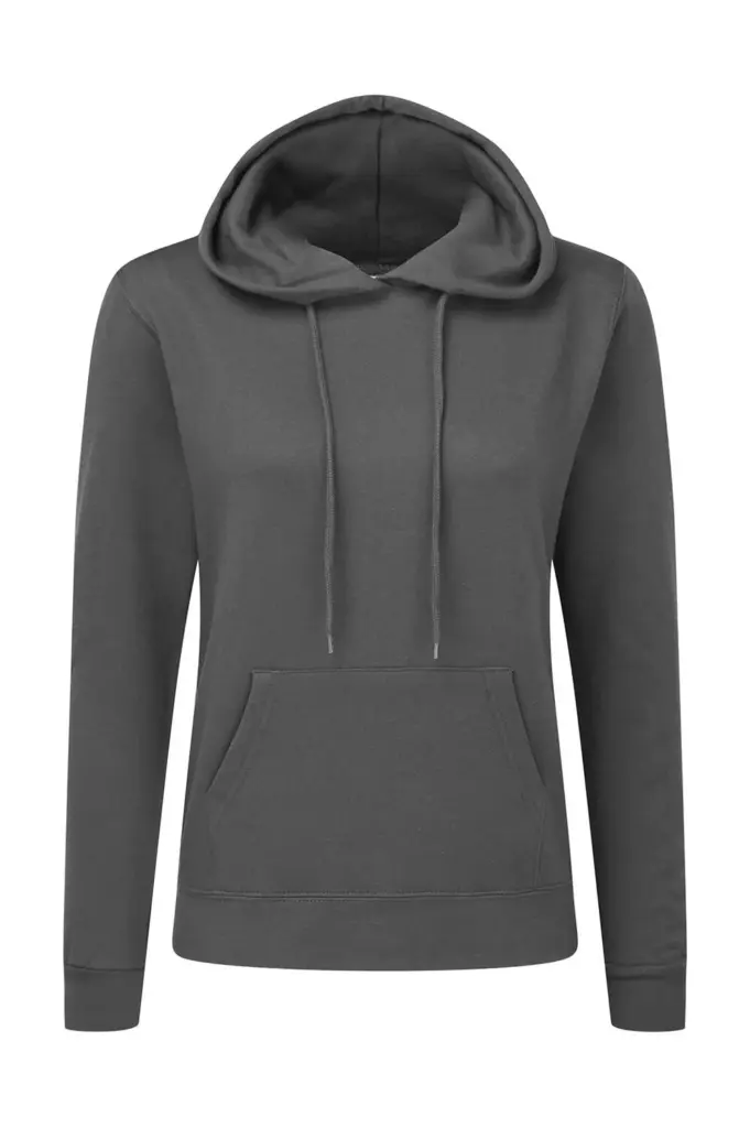 24952 - Hooded Sweatshirt Women, grey — productfoto 5