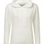 24952 - Hooded Sweatshirt Women, snowwhite — productfoto 2