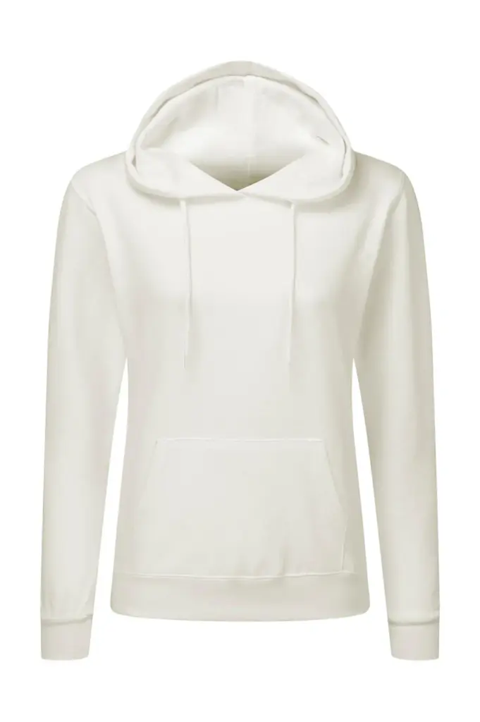 24952 - Hooded Sweatshirt Women, snowwhite — productfoto 2