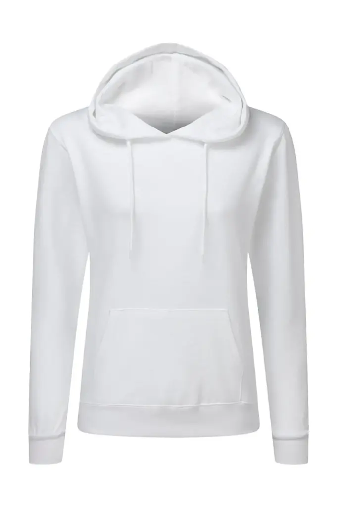 24952 - Hooded Sweatshirt Women, white