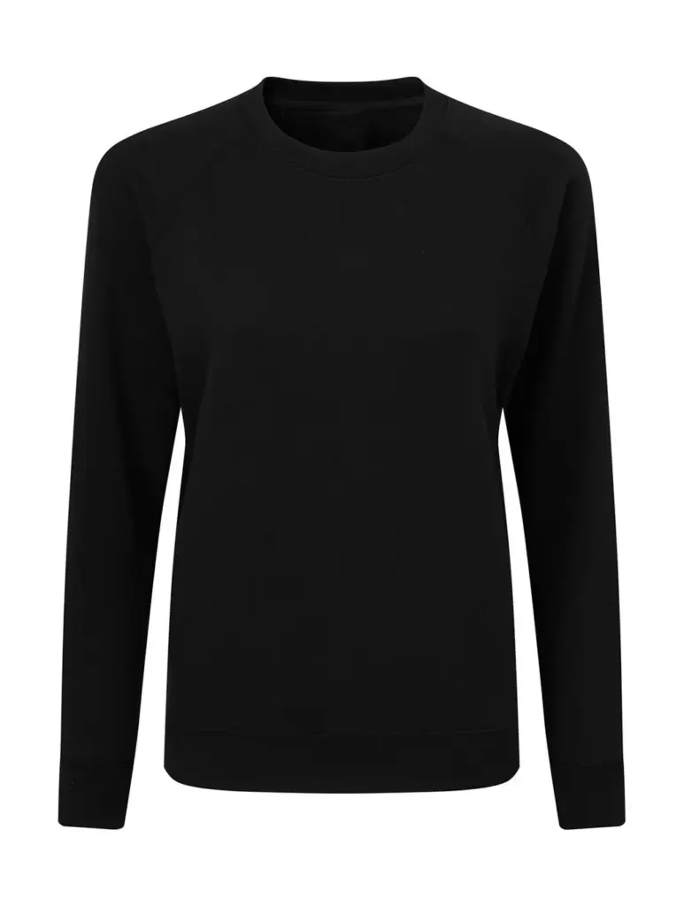 25052 - Raglan Sweatshirt Women, black