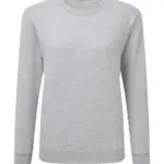 25052 - Raglan Sweatshirt Women, light oxford — productfoto 3