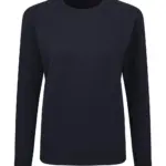 25052 - Raglan Sweatshirt Women, navy — productfoto 2