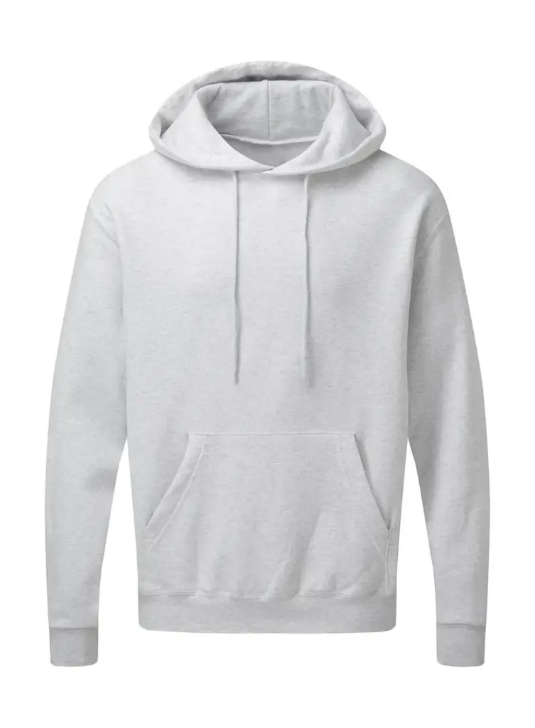 27652 - Hooded Sweatshirt Men, ash grey — productfoto 22