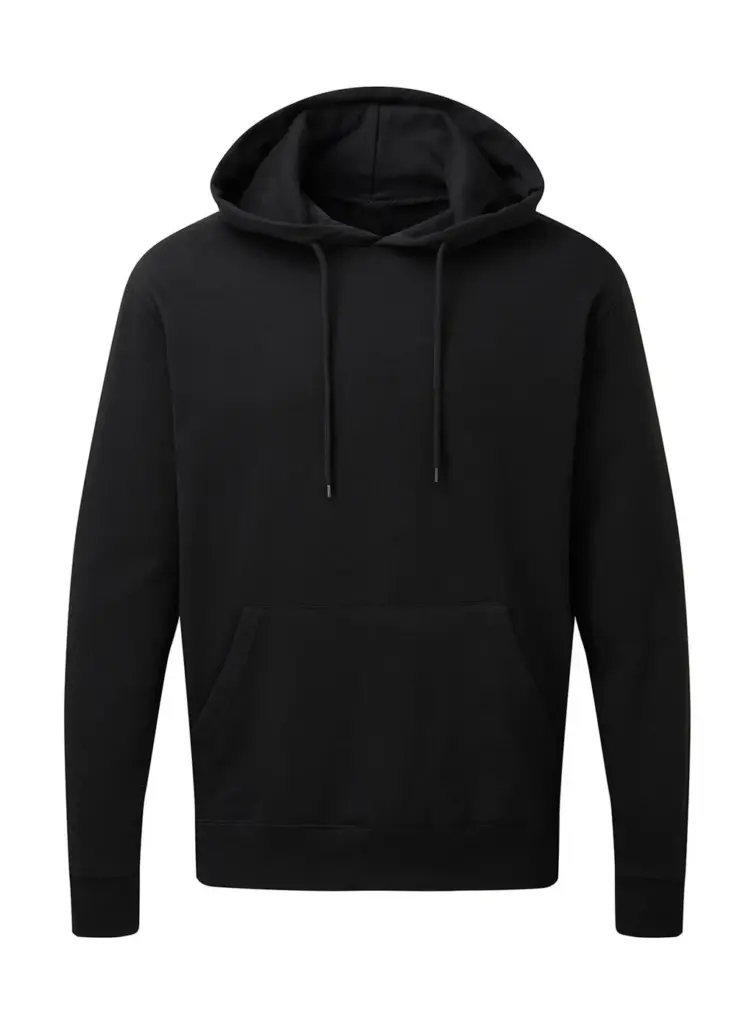 27652 - Hooded Sweatshirt Men, black — productfoto 3