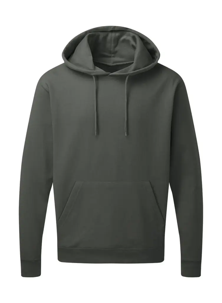 27652 - Hooded Sweatshirt Men, charcoal — productfoto 6