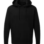 27652 - Hooded Sweatshirt Men, dark black — productfoto 4