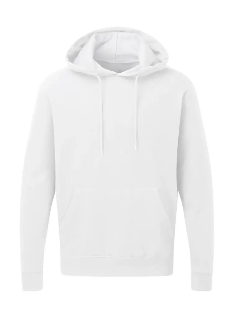 27652 - Hooded Sweatshirt Men, white