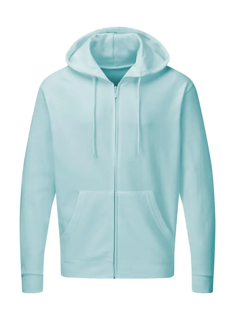 29352 - Hooded Full Zip Men, angel blue — productfoto 6