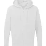29352 - Hooded Full Zip Men, white