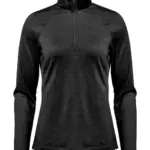 29618 - Women's Milano 1/4 Zip Pullover, black