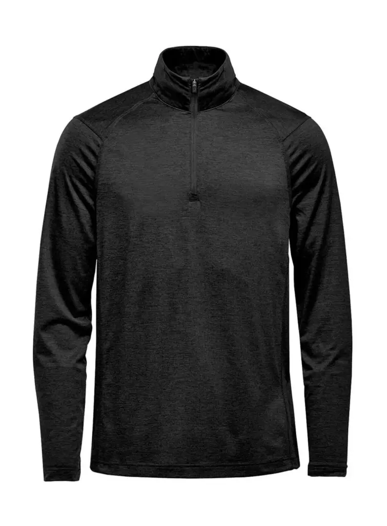 29718 - Milano 1/4 Zip Pullover, black