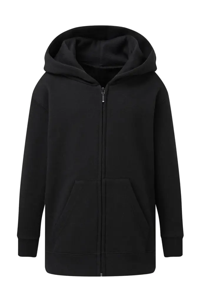 298_52_101_f_2019_02jpg - Hidalgo-werbeartikel Kinder Kapuzenjacke mit Reißverschluss bedruckbar — Produktfoto 2