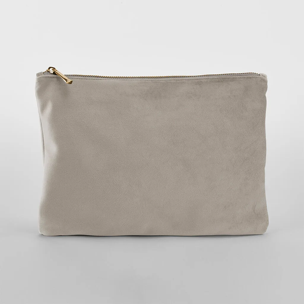 30029 - Velvet Accessory Pouch, moonstone