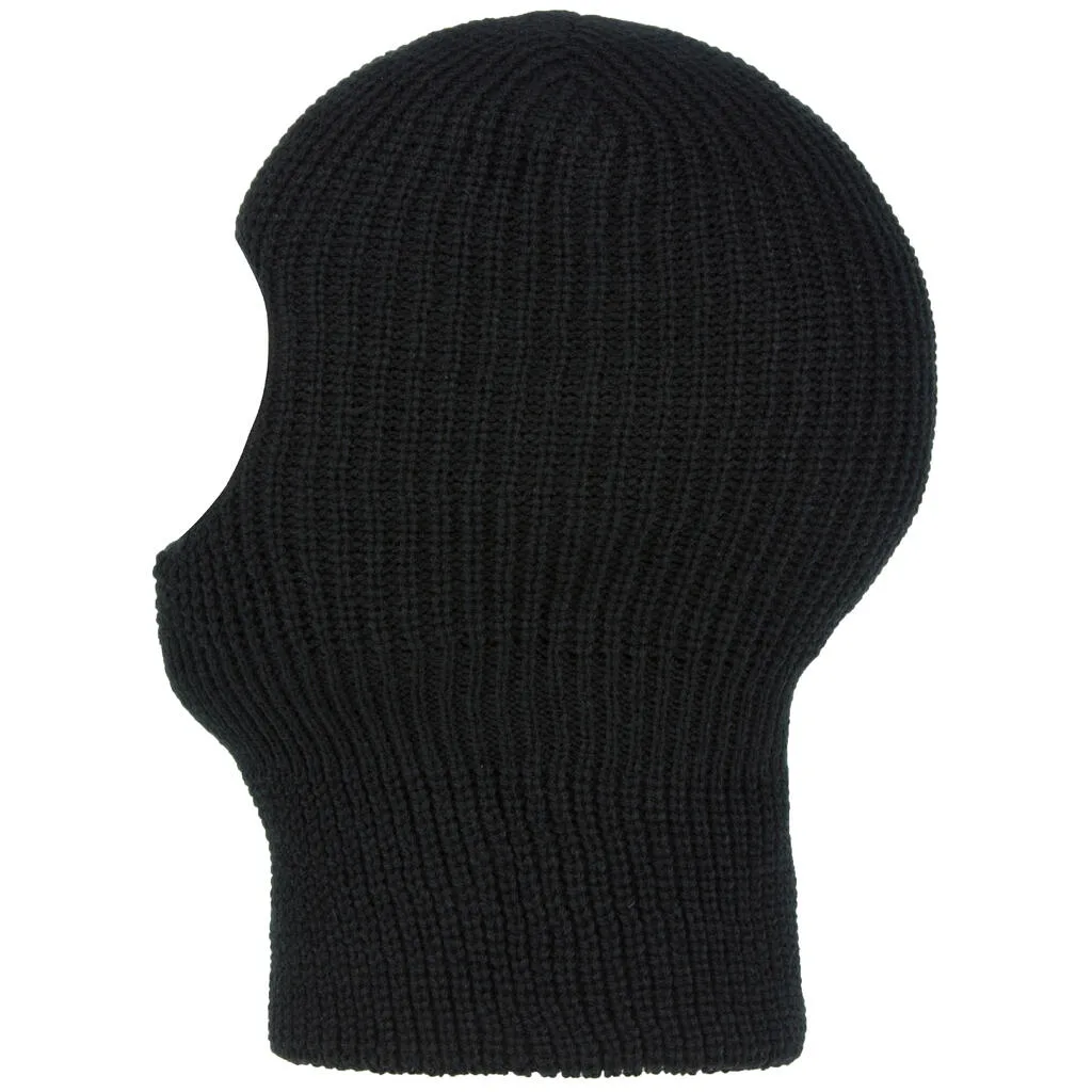 30117 - Open Face Balaclava, black