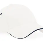 30369 - Ultimate 5 Panel Cap - Sandwich Peak, white / french navy